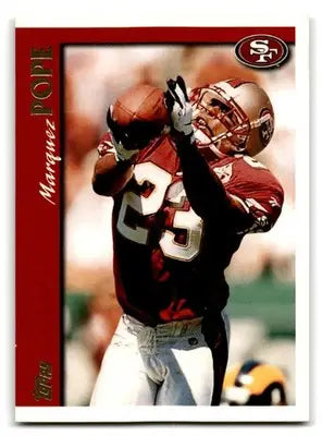1997 Topps #7 Marquez Pope - Football Card Single