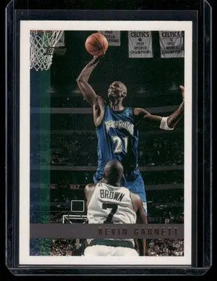 1997 Topps Kevin Garnett #148 Basketball - Basketball Card Single