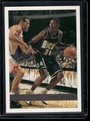 1997 Topps Ray Allen #61 Basketball - Basketball Card Single