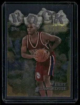 1997 Topps Rock Stars Jerry Stackhouse #RS2 Basketball - Basketball Card Single