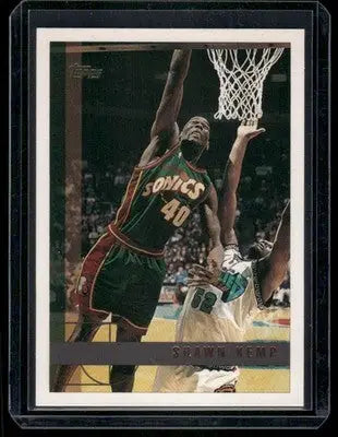 1997 Topps Shawn Kemp #92 Basketball - Basketball Card Single