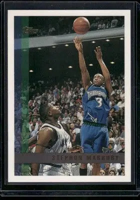 1997 Topps Stephon Marbury #13 Basketball - Basketball Card Single