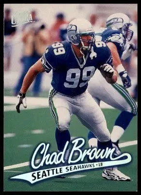 1997 Ultra Chad Brown 261 Pittsburgh Steelers