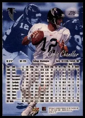 1997 Ultra Chris Chandler 276 Houston Oilers