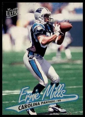 1997 Ultra Ernie Mills 236 Carolina Panthers