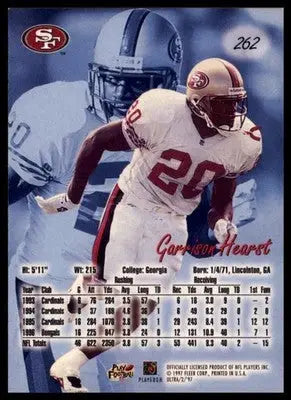 1997 Ultra Garrison Hearst 262 Phoenix Cardinals