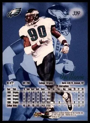 1997 Ultra Jon Harris RC 339 Green Bay Packers