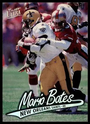 1997 Ultra Mario Bates 286 New Orleans Saints