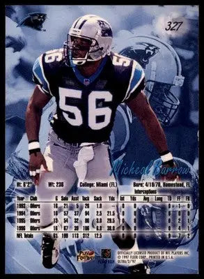 1997 Ultra Micheal Barrow 327 Houston Oilers
