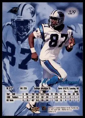 1997 Ultra Muhsin Muhammad 329 Carolina Panthers