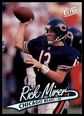 1997 Ultra Rick Mirer 201 Seattle Seahawks
