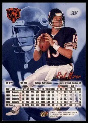 1997 Ultra Rick Mirer 201 Seattle Seahawks