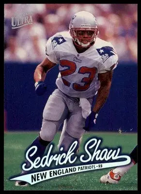 1997 Ultra Sedrick Shaw 217 New England Patriots