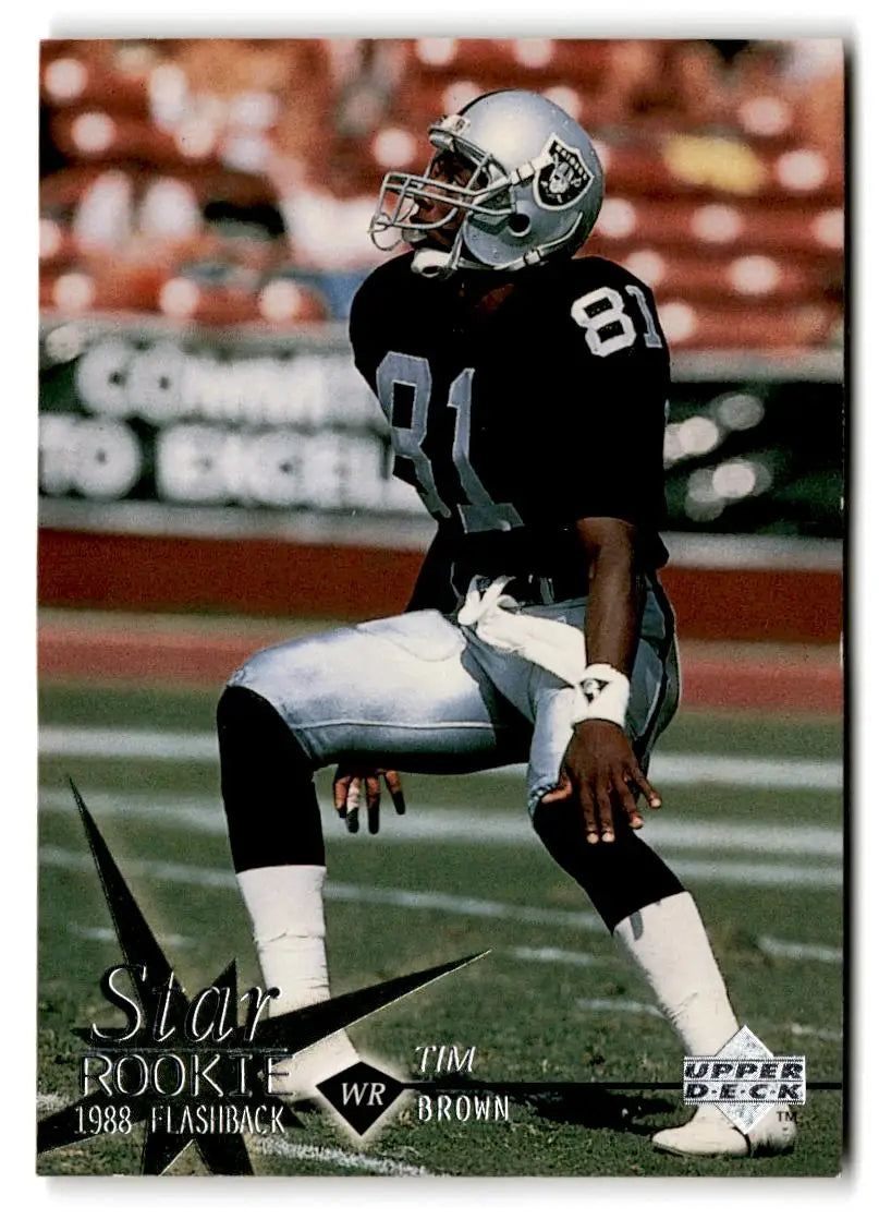 1997 Upper Deck #36 Tim Brown - Football Card Single