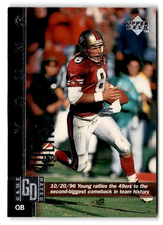 1997 1997 Upper Deck #51 Steve Young San Francisco 49ers FOOTBALL Cards - Football Card Single