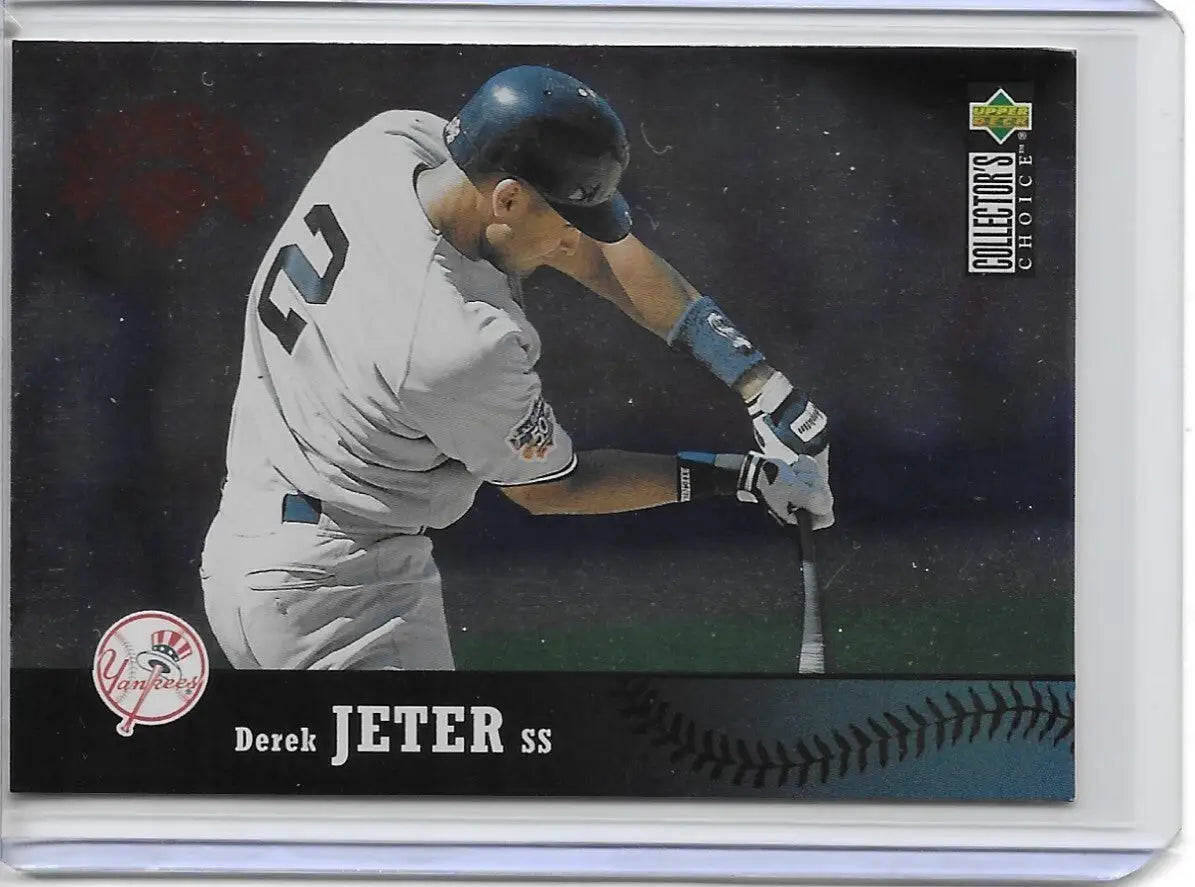 1997 Upper Deck Collector’s Choice #331 DEREK JETER (790) - Baseball Card Single