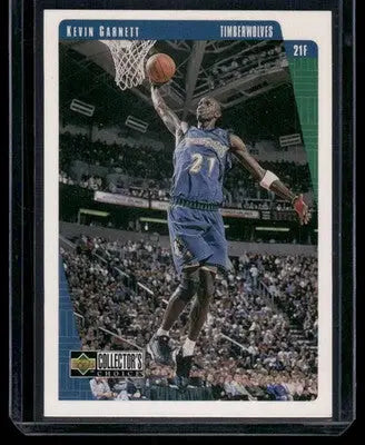 1997 Upper Deck Collector’s Choice Kevin Garnett #112 Basketball - Basketball Card Single