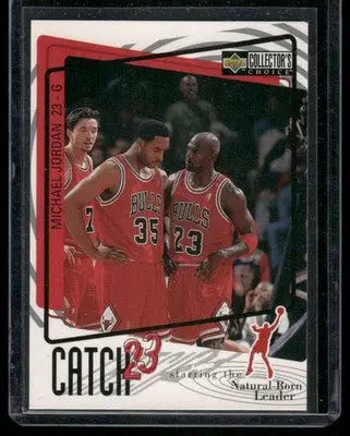 1997 Upper Deck Collector’s Choice Michael Jordan #195 Basketball - Basketball Card Single