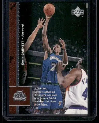 1997 Upper Deck Kevin Garnett #251 Basketball - Basketball Card Single