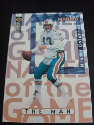 1997 Upper Deck - Names of the Game Dan Marino #62. Miami Dolphins. NRMT+ - Football Card Single