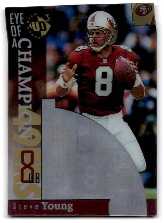 1997 Upper Deck UD3 #55 Steve Young - Football Card Single