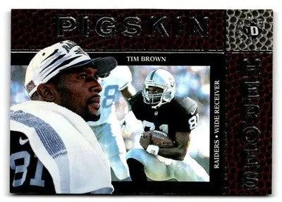 1997 Upper Deck UD3 #88 Tim Brown - Football Card Single