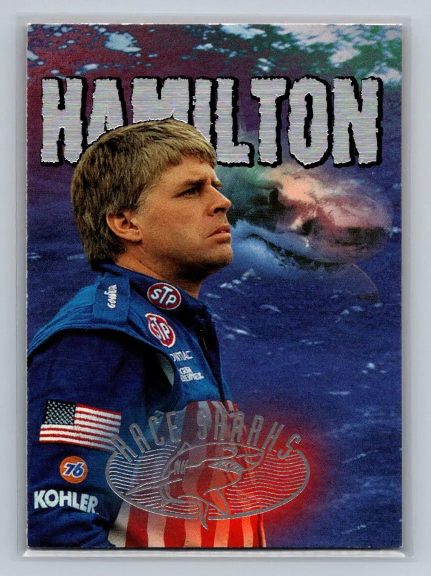 1997 Wheels Race Sharks #10 Bobby Hamilton Petty Enterprises - Racing Card Single
