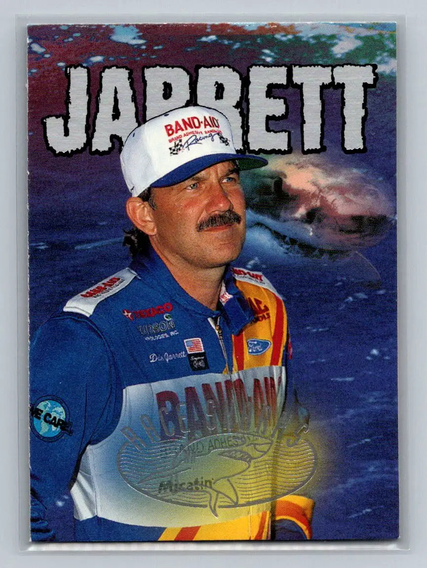 1997 Wheels Race Sharks #30 Dale Jarrett DAJ Racing - Racing Card Single