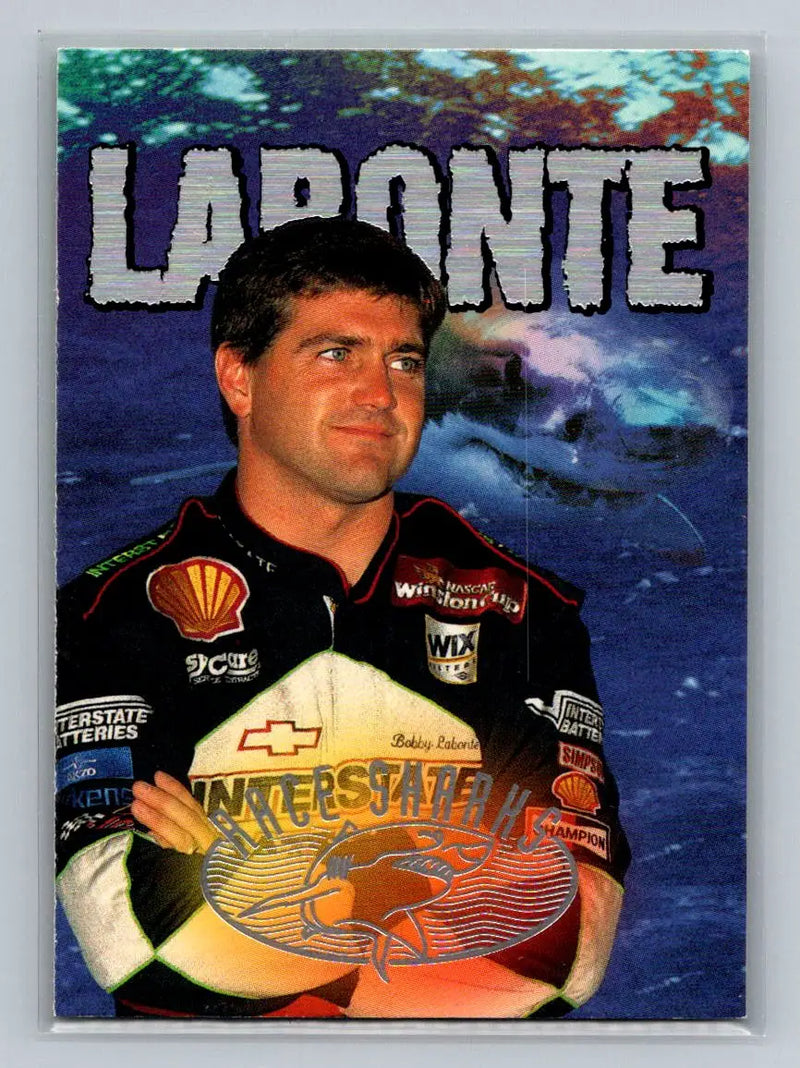 1997 Wheels Race Sharks #9 Bobby Labonte Joe Gibbs Racing - Racing Card Single