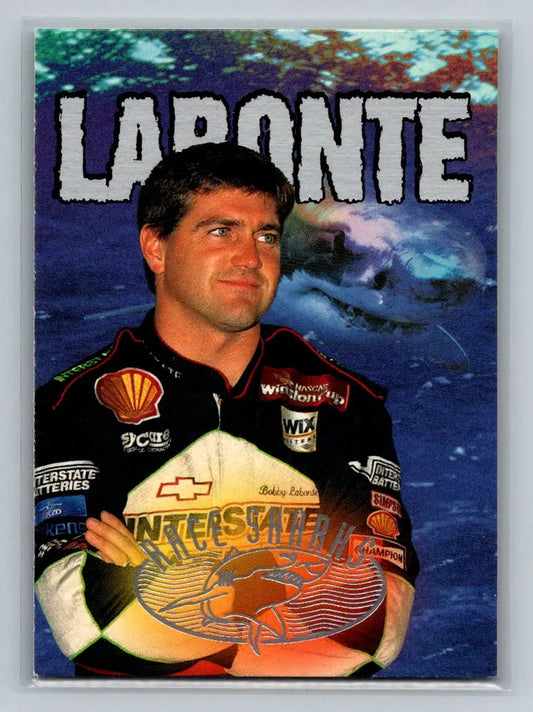 1997 Wheels Race Sharks #9 Bobby Labonte Joe Gibbs Racing - Racing Card Single