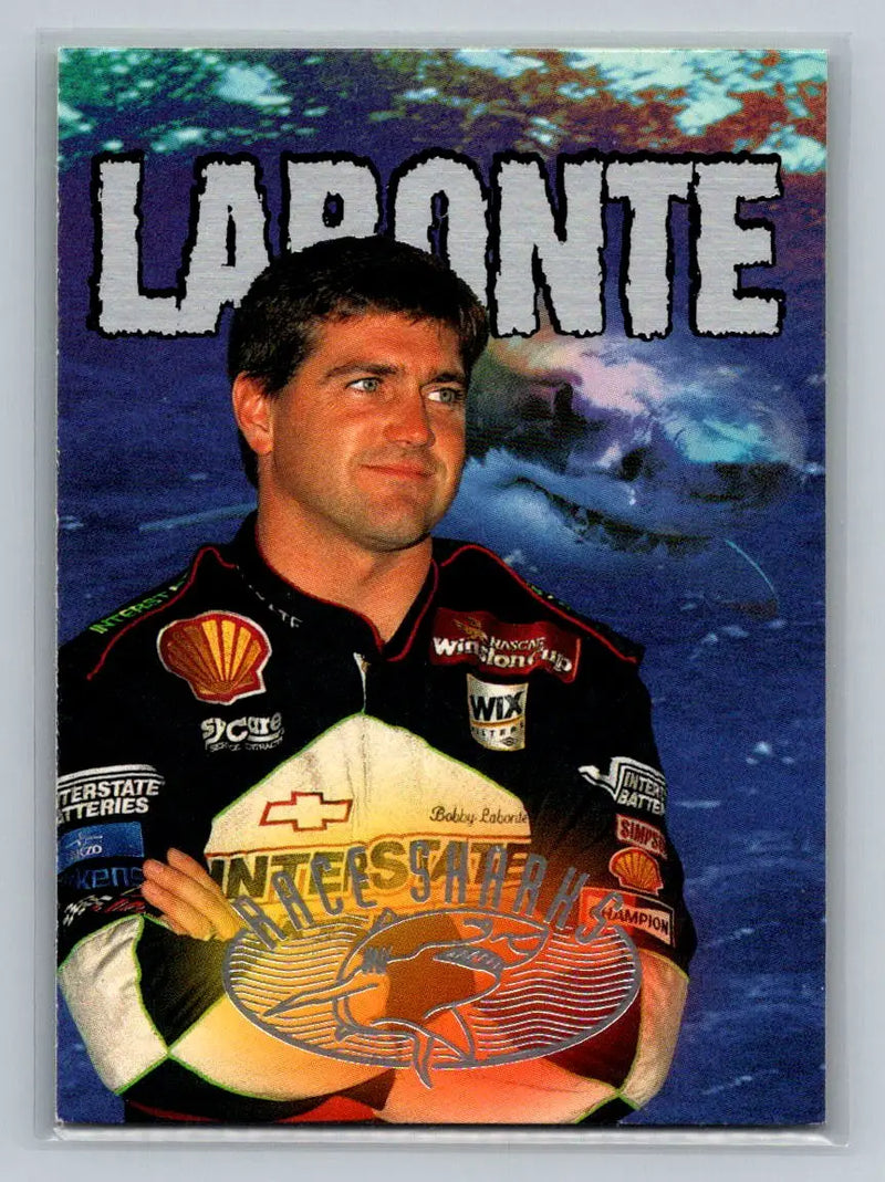 1997 Wheels Race Sharks #9 Bobby Labonte Joe Gibbs Racing - Racing Card Single