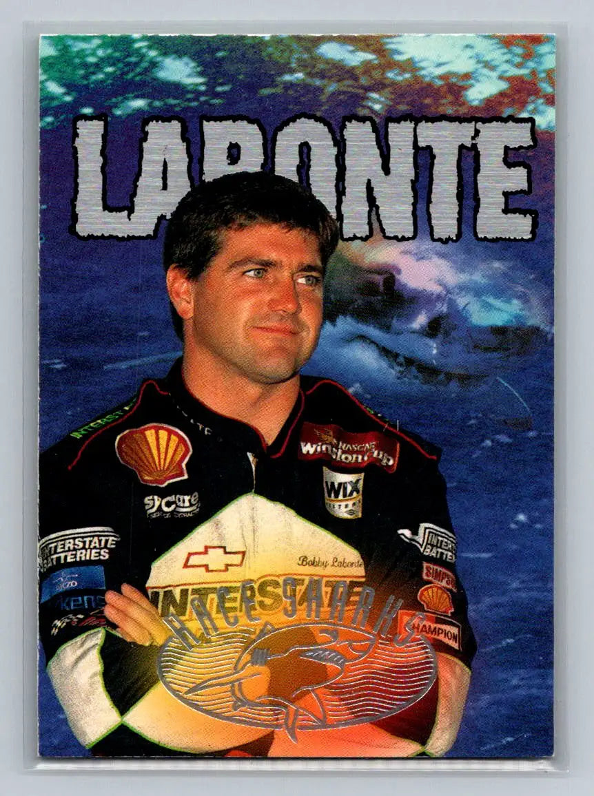 1997 Wheels Race Sharks #9 Bobby Labonte Joe Gibbs Racing - Racing Card Single