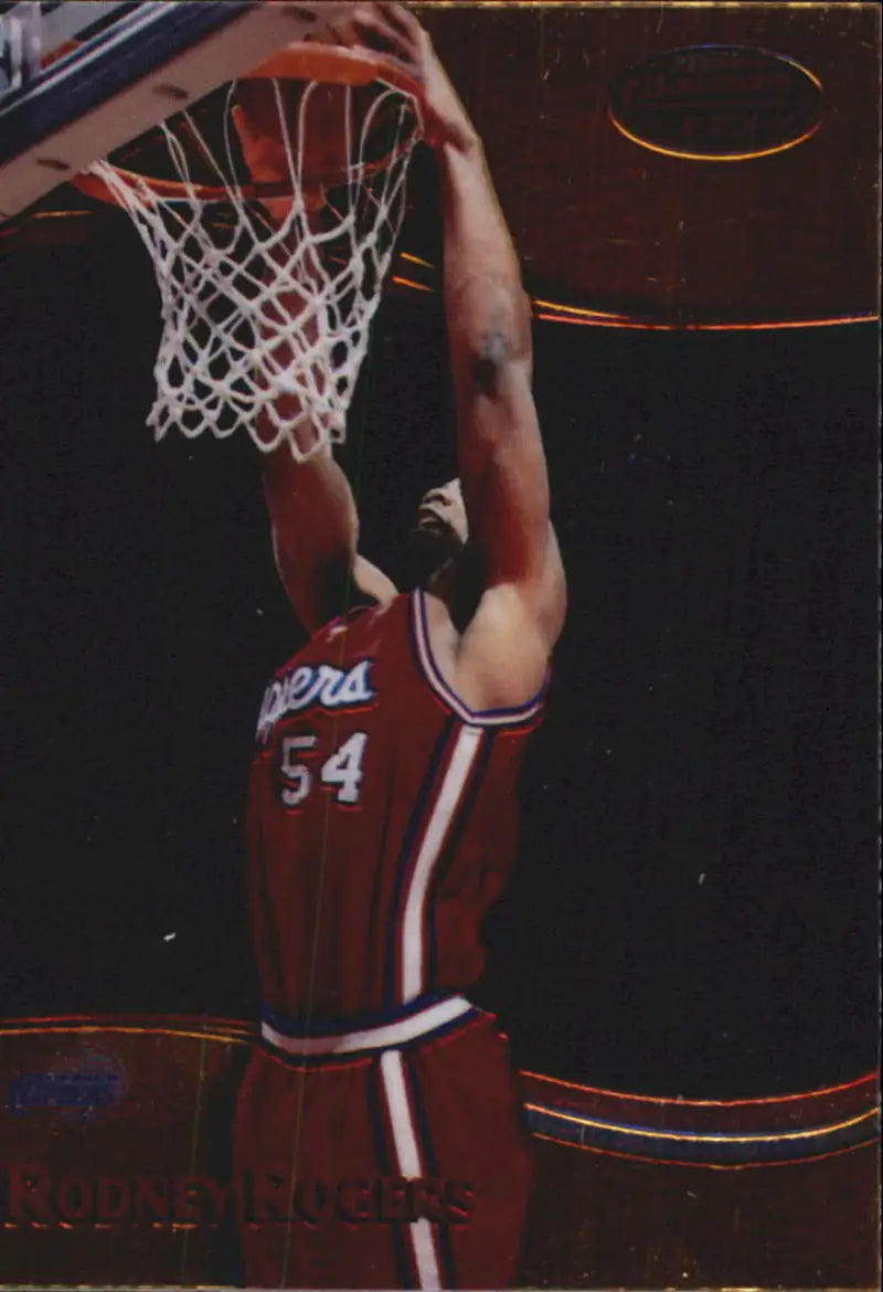 1998-99 Bowman’s Best #48 Rodney Rogers NM-MT Clippers ID:21288 - Basketball Card Single