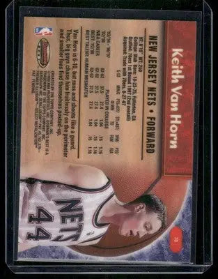 1998-99 Bowman’s Best Keith Van Horn #70 Basketball - Basketball Card Single