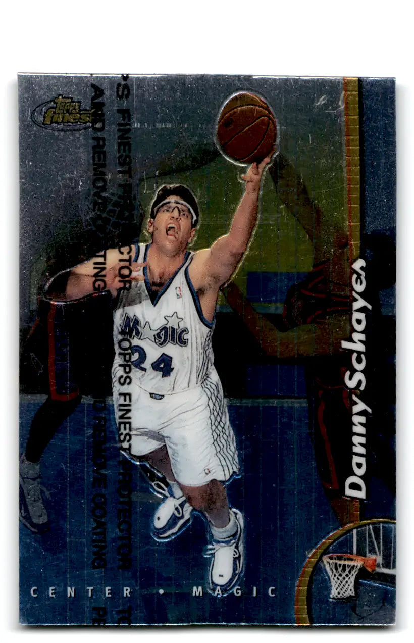 1998-99 Finest Danny Schayer #136 with protector - Other