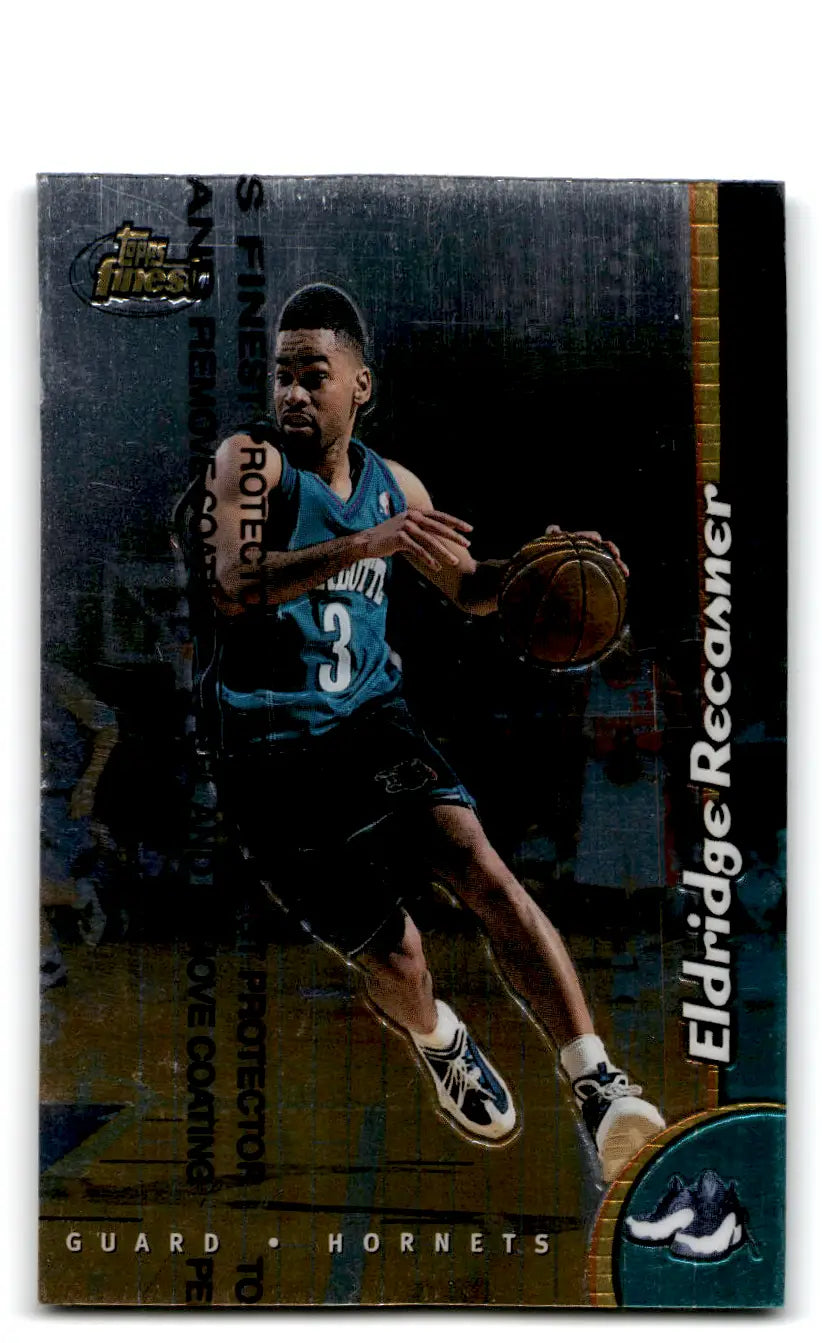 1998-99 Finest Eldridge Recasner #128 with protector - Basketball Card Single