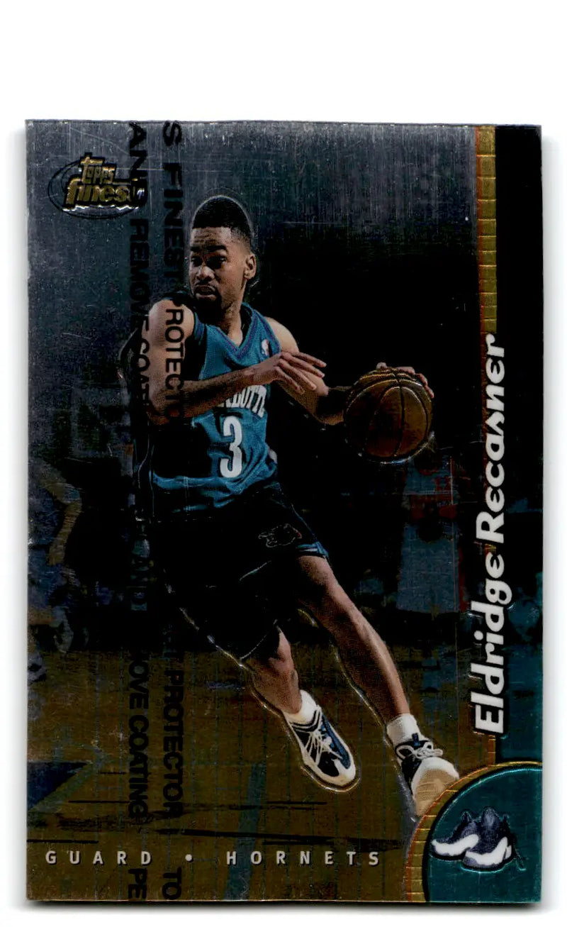 1998-99 Finest Eldridge Recasner #128 with protector - Basketball Card Single