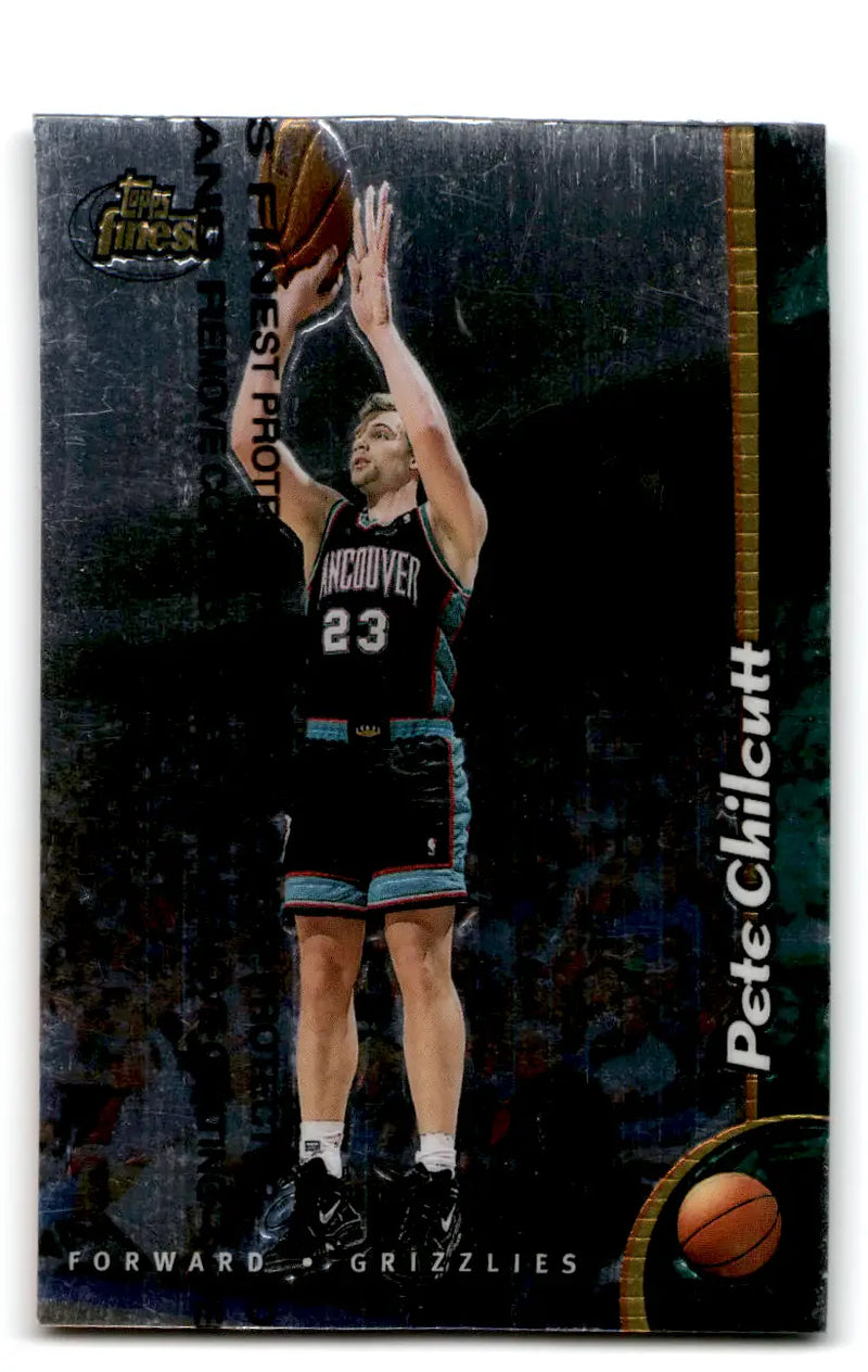 1998-99 Finest Pete Chilcutt #133 with protector - Basketball Card Single