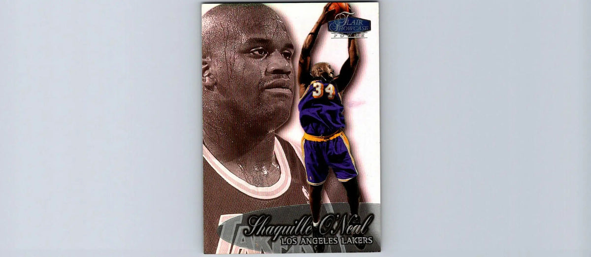 1998-99 Flair Showcase #7 Shaquille O’Neal - Basketball Card Single