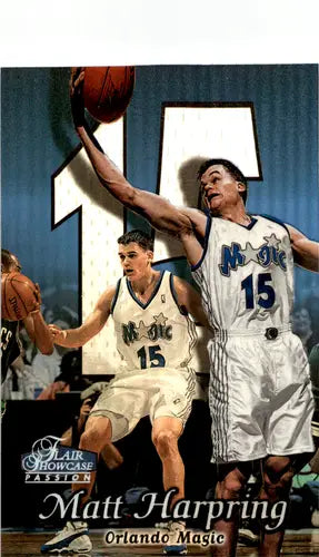 1998-99 Flair Showcase Row 2 #75 Matt Harpring NM Near Mint Magic ID:46118 - Basketball Card Single