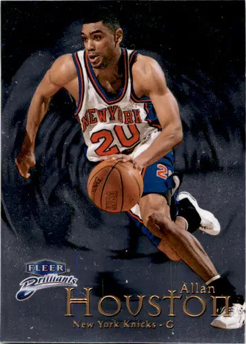 1998-99 Fleer Brilliants #13 Allan Houston NM-MT Knicks ID:46112 - Basketball Card Single
