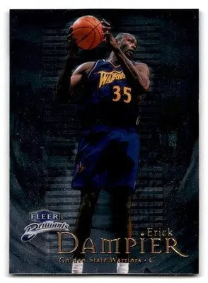 1998-99 Fleer Brilliants #29 Erick Dampier - Basketball Card Single