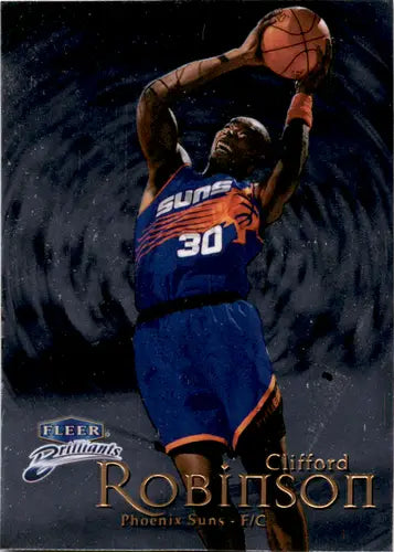 1998-99 Fleer Brilliants #62 Clifford Robinson NM-MT Suns ID:46113 - Basketball Card Single