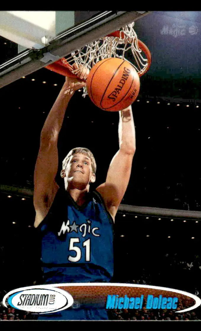 1998-99 Stadium Club #205 Michael Doleac - Basketball Card Single