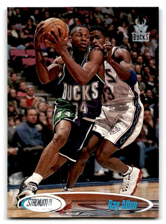 1998-99 Stadium Club #3 Ray Allen - Basketball Card Single