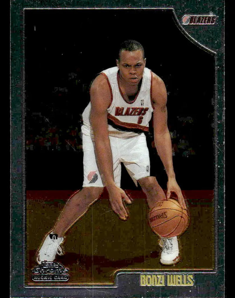 1998-99 Topps Chrome #205 Bonzi Wells - Basketball Card Single