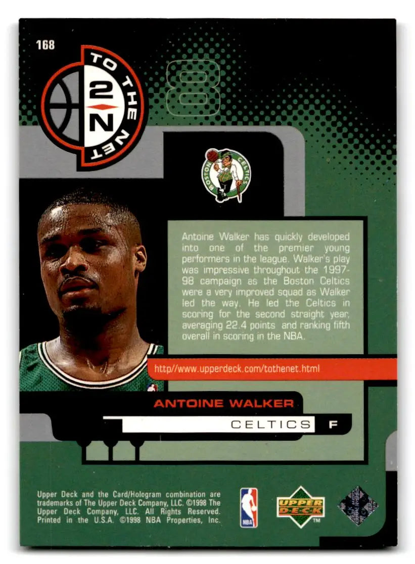1998-99 Upper Deck #168 Antoine Walker - Basketball Card Single