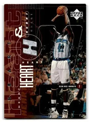 1998-99 Upper Deck #19 Glen Rice / Anthony Mason - Basketball Card Single