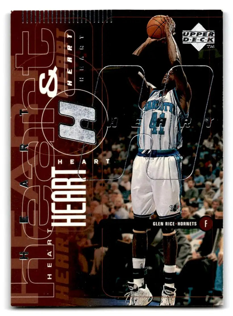 1998-99 Upper Deck #19 Glen Rice / Anthony Mason - Basketball Card Single