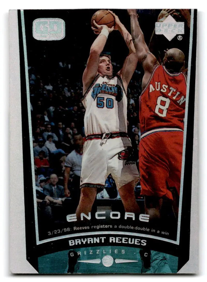 1998-99 Upper Deck Encore #85 Bryant Reeves - Basketball Card Single